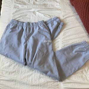 brandy melville new york sweatpants